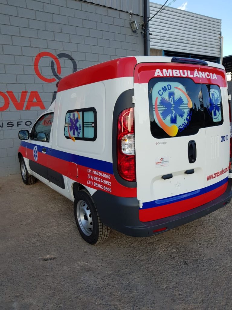 Ambulância Simples Remoção - Veículo Fiorino 2